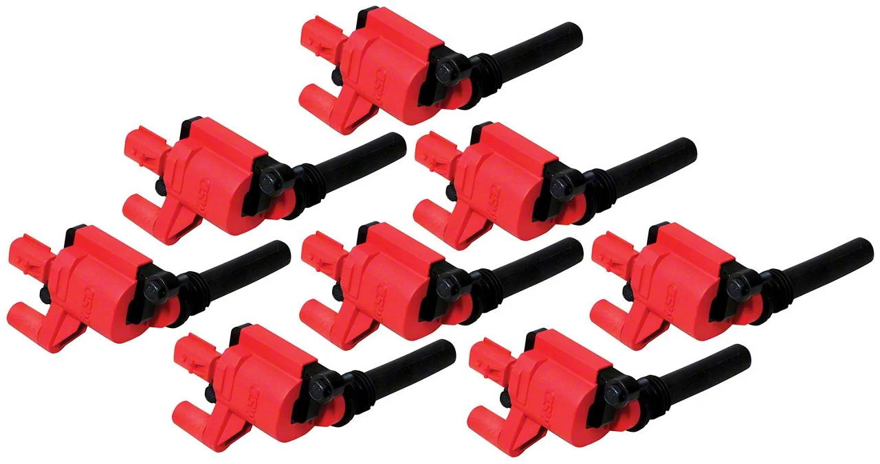 MSD Blaster Coil Packs; Red (03-05 5.7L RAM 1500)