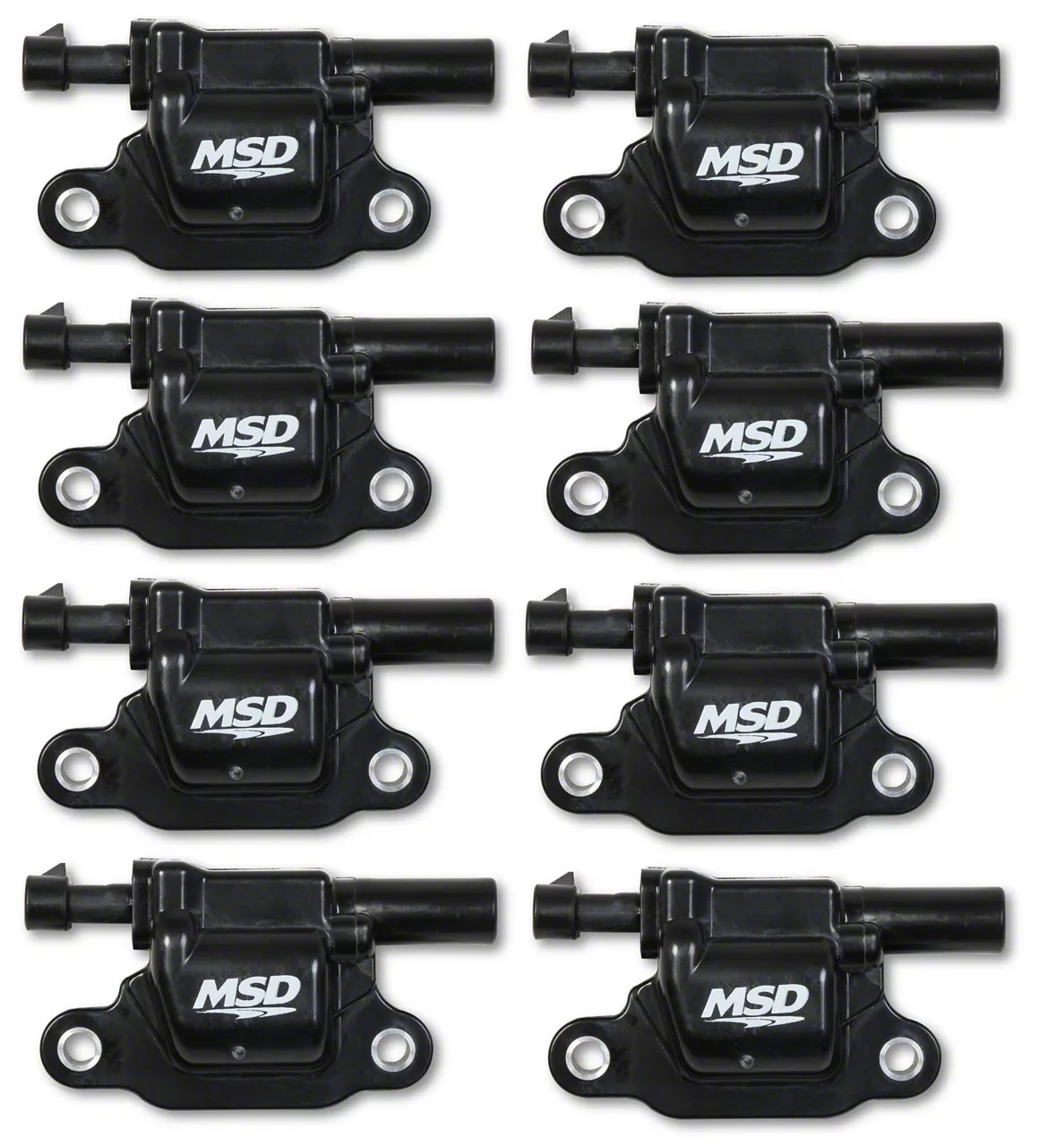MSD Blaster Series Ignition Coils; Black (14-26 V8 Sierra 1500)