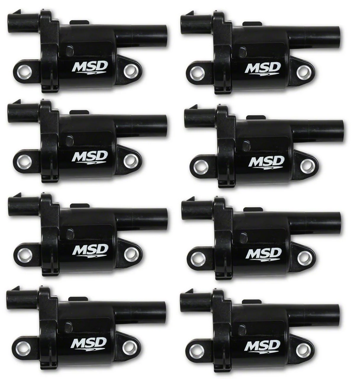 MSD Blaster Series Ignition Coils; Black (14-18 V8 Sierra 1500)