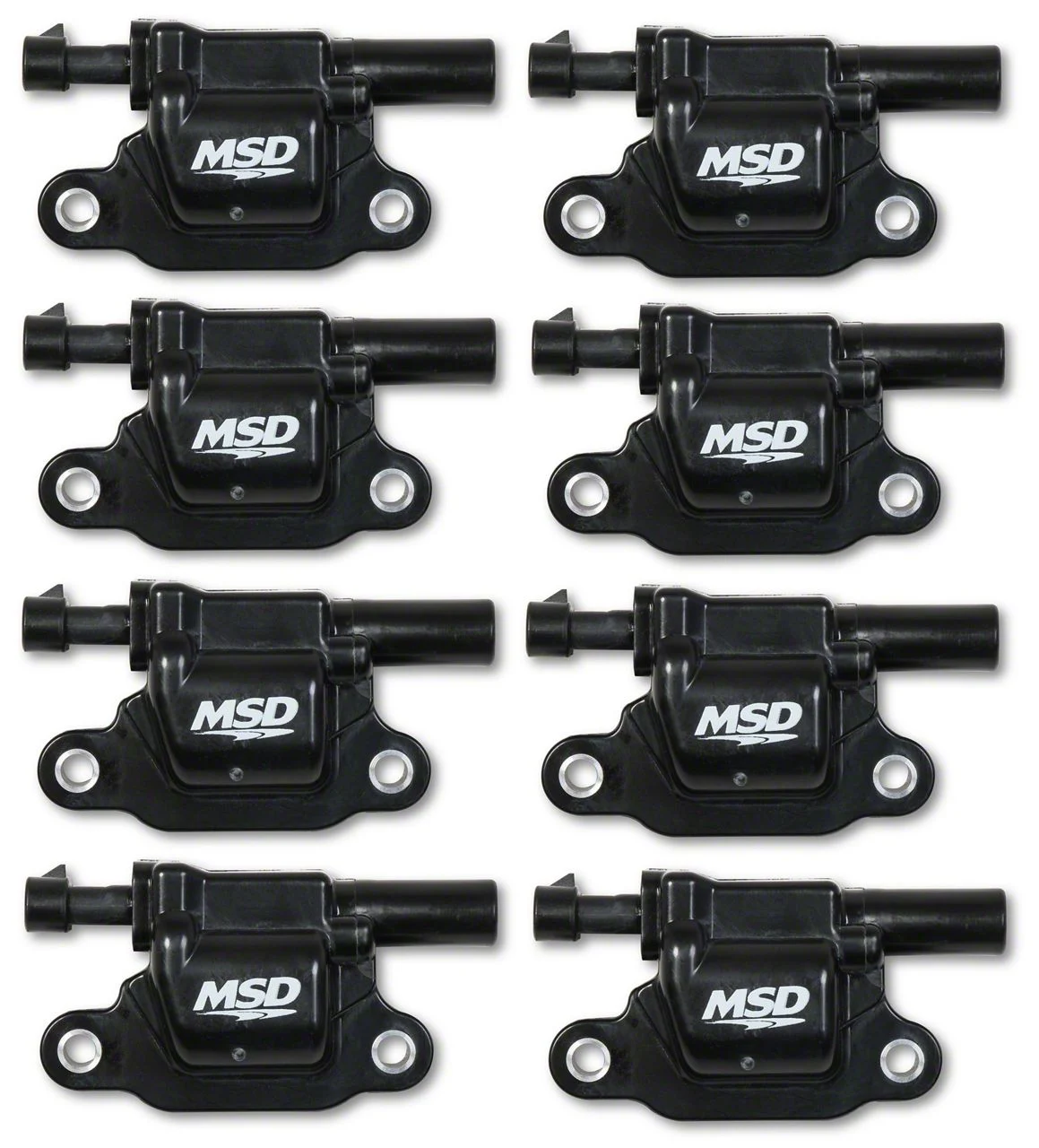 MSD Blaster Coil Packs; Black (14-26 V8 Silverado 1500)