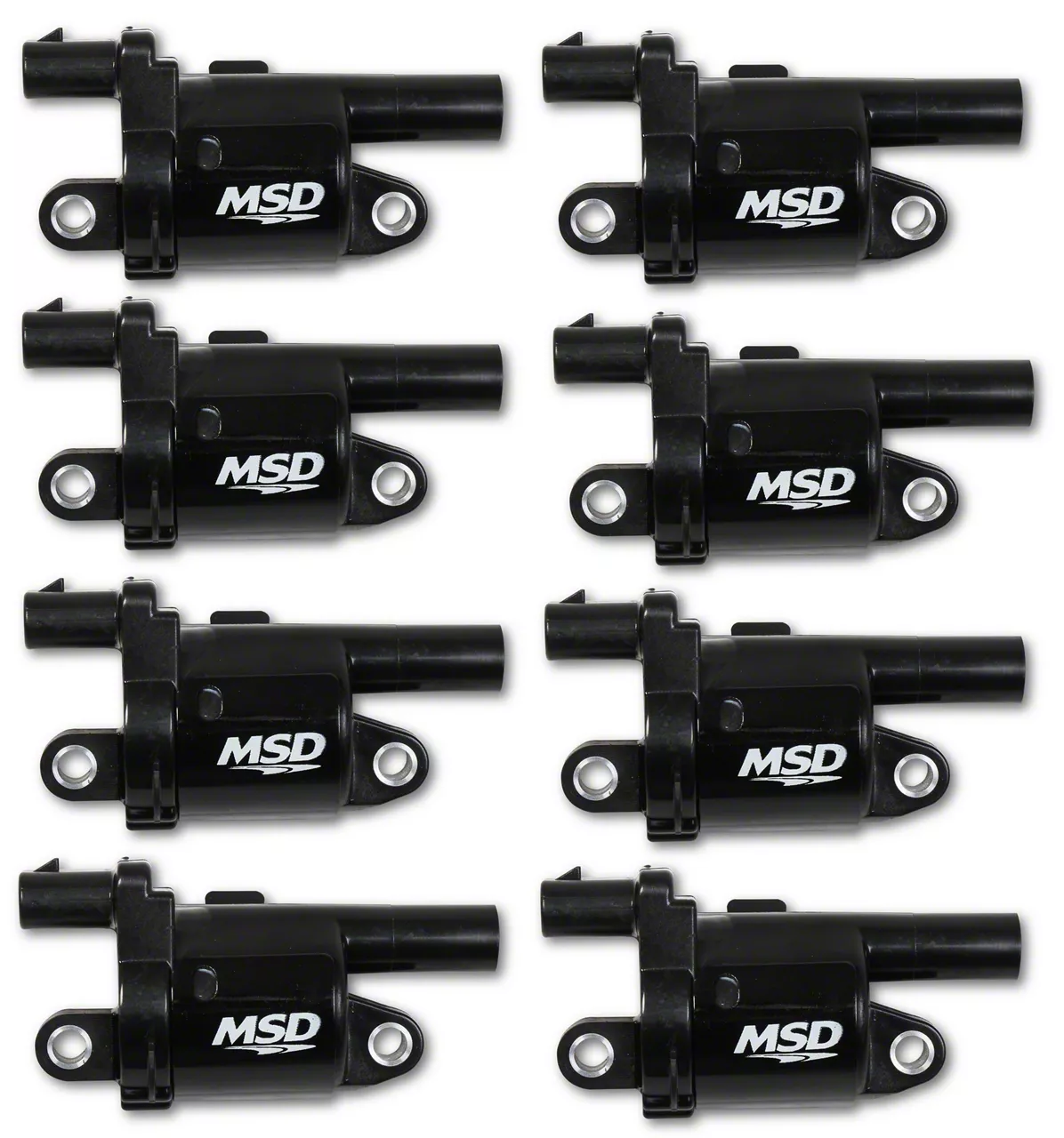 MSD Blaster Coil Packs; Black (14-18 V8 Silverado 1500)