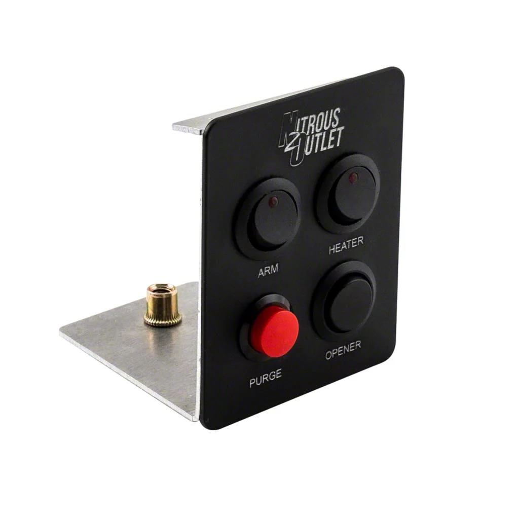 Nitrous Outlet Dash Cubby Switch Panel (07-14 Sierra 3500 HD)
