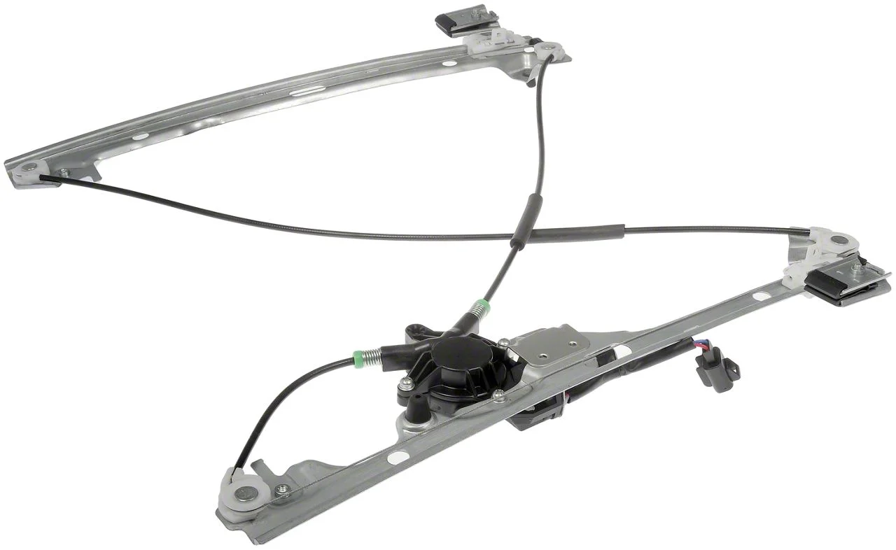 Power Window Motor and Regulator Assembly; Front Driver Side (07-13 Sierra 1500)
