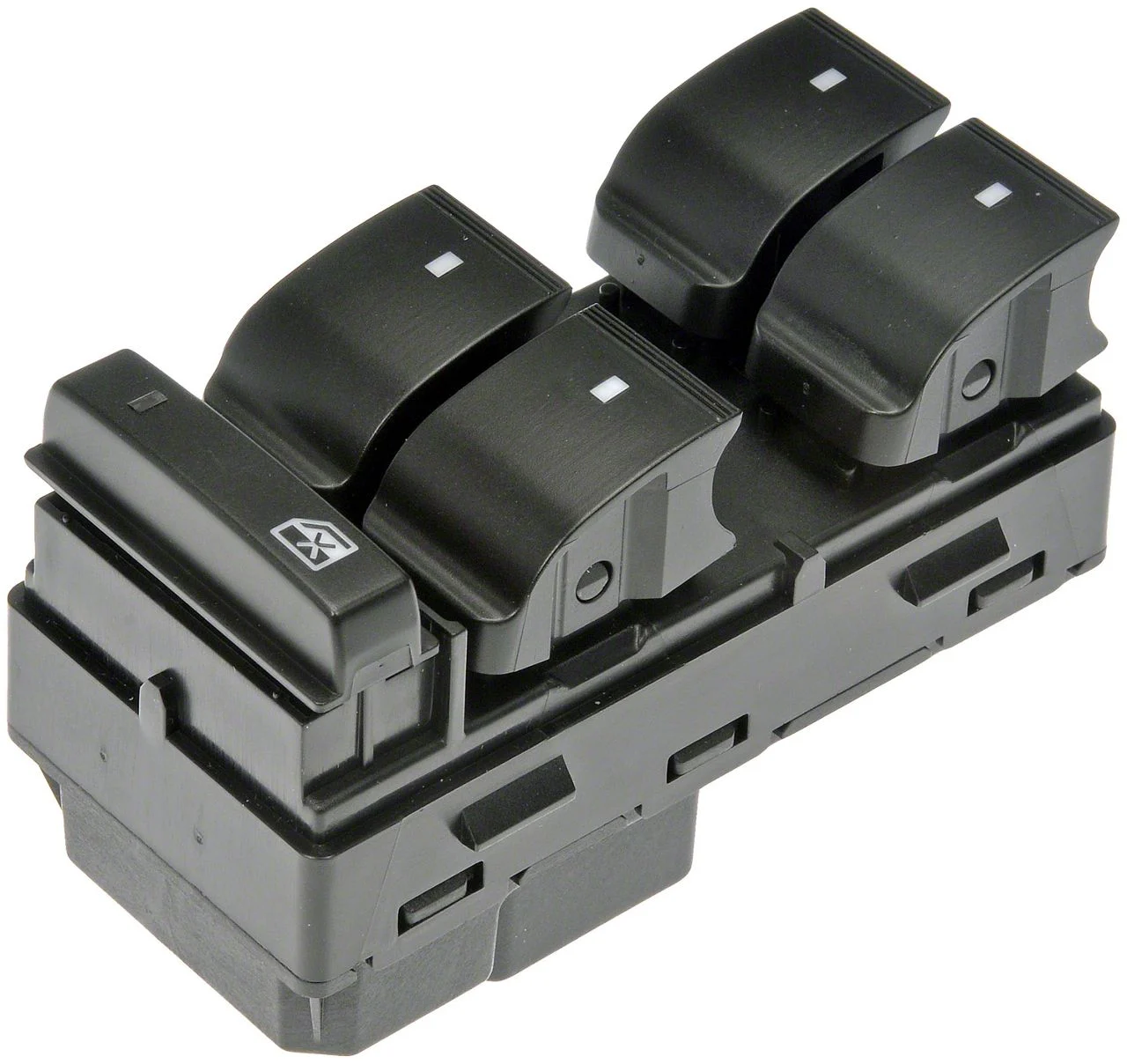 Power Window Switch; Front Driver Side (07-13 Sierra 1500 Extended Cab, Crew Cab)