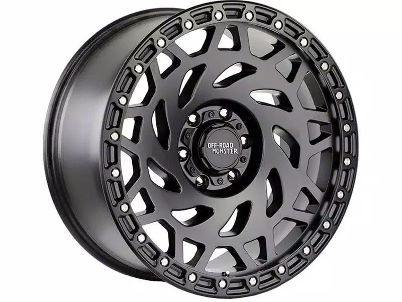 Off-Road Monster M50 Gloss Black 6-Lug Wheel; 20x9.5; -12mm Offset (21-26 Yukon)