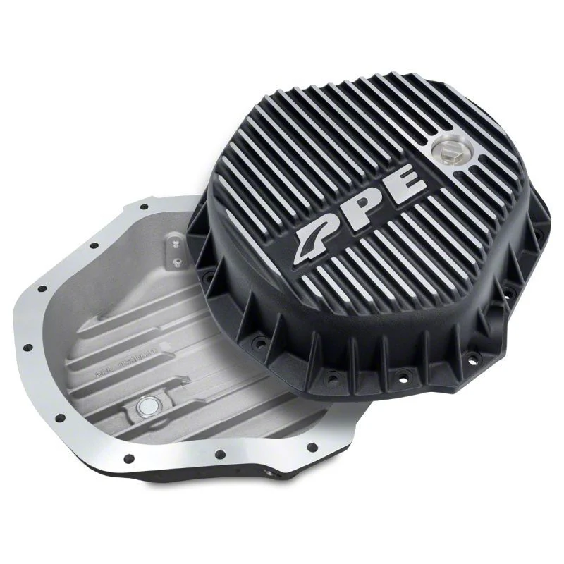 PPE Heavy-Duty Aluminum Rear Differential Cover; Brushed (07-19 Silverado 2500 HD)