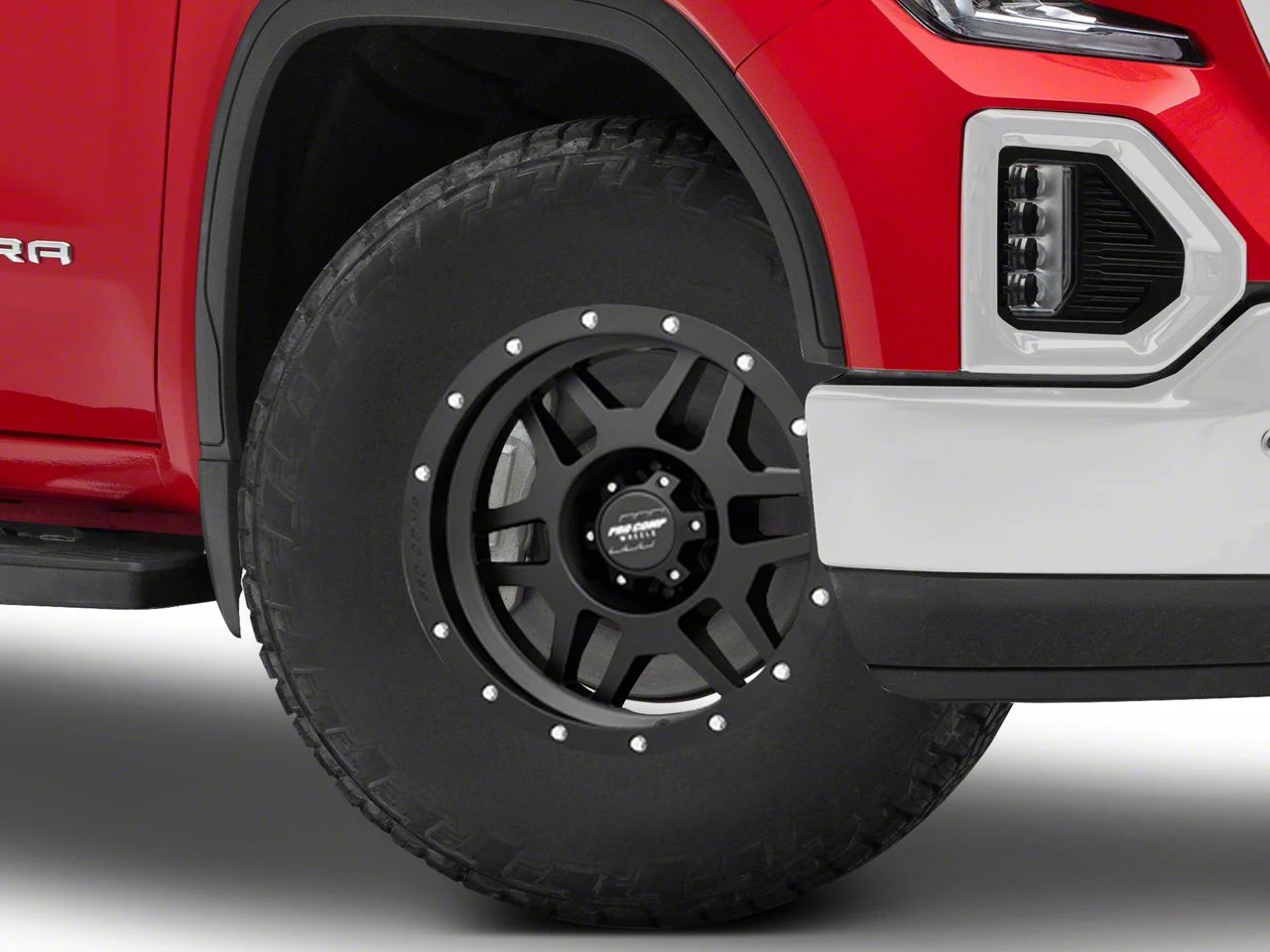Pro Comp Wheels Phaser Satin Black 6-Lug Wheel; 17x9; -6mm Offset (19-26 Sierra 1500)