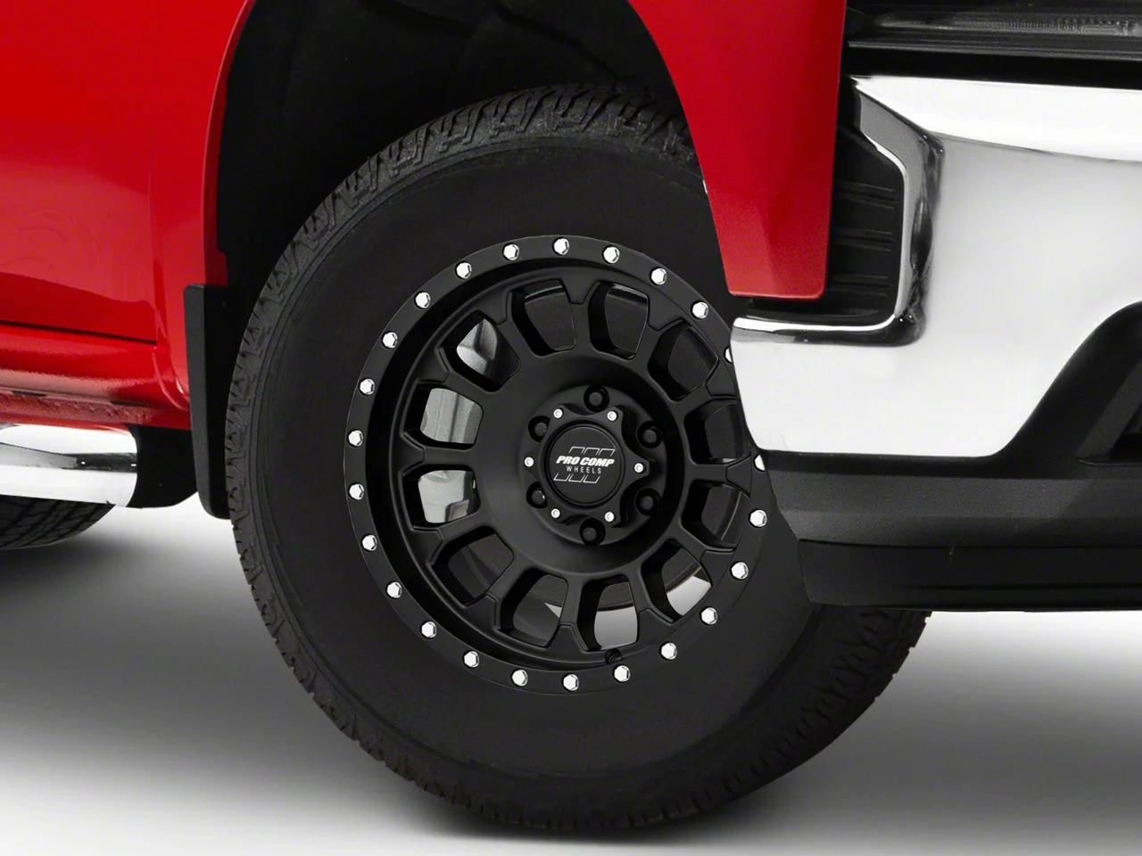 Pro Comp Wheels Rockwell Satin Black 6-Lug Wheel; 18x9; 0mm Offset (19-26 Silverado 1500)