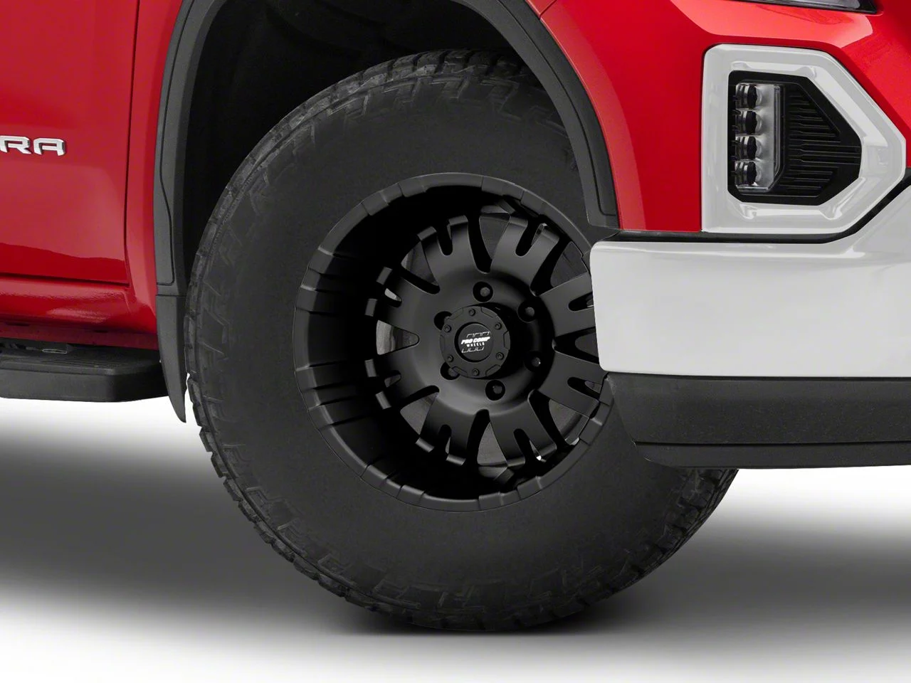 Pro Comp Wheels 01 Series Satin Black 6-Lug Wheel; 18x9.5; -19mm Offset (19-26 Sierra 1500)