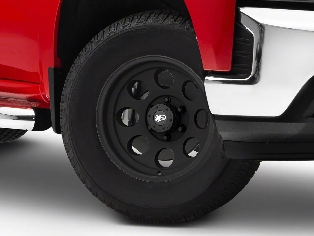 Pro Comp Wheels 69 Series Vintage Flat Black 6-Lug Wheel; 17x9; -6mm Offset (19-26 Silverado 1500)