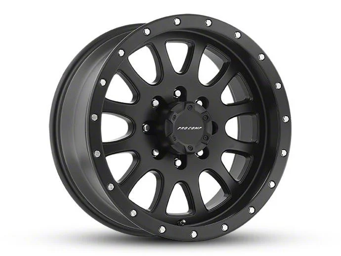 Pro Comp Wheels Syndrome Satin Black 6-Lug Wheel; 20x9; 0mm Offset (07-13 Silverado 1500)