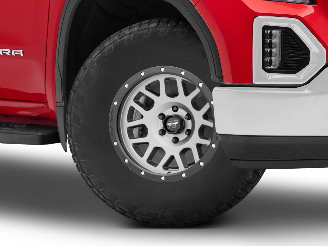 Pro Comp Wheels Vertigo Satin Black Milled 6-Lug Wheel; 17x9; -6mm Offset (19-26 Sierra 1500)
