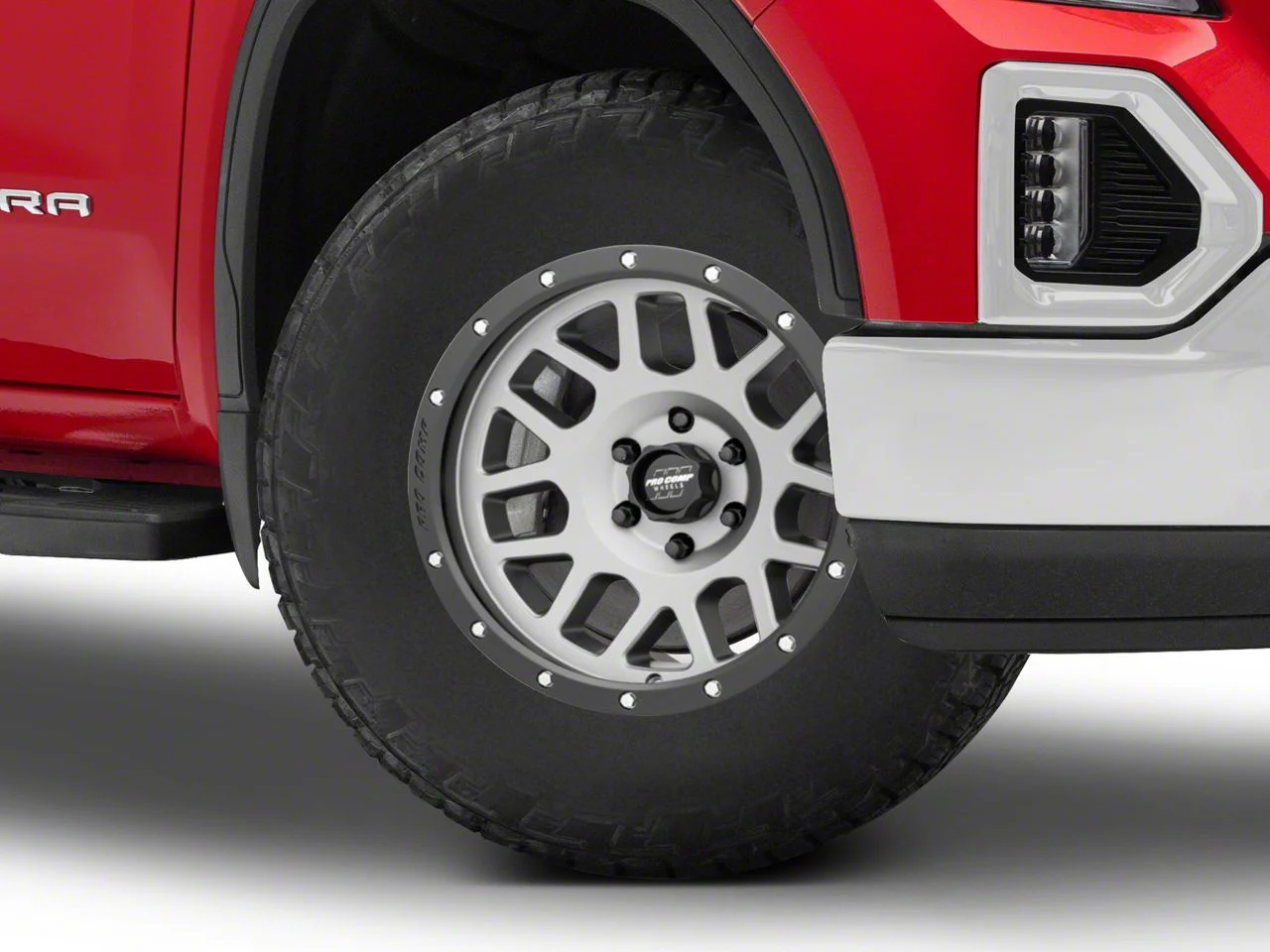 Pro Comp Wheels Vertigo Satin Black Milled 6-Lug Wheel; 18x9; 0mm Offset (19-26 Sierra 1500)