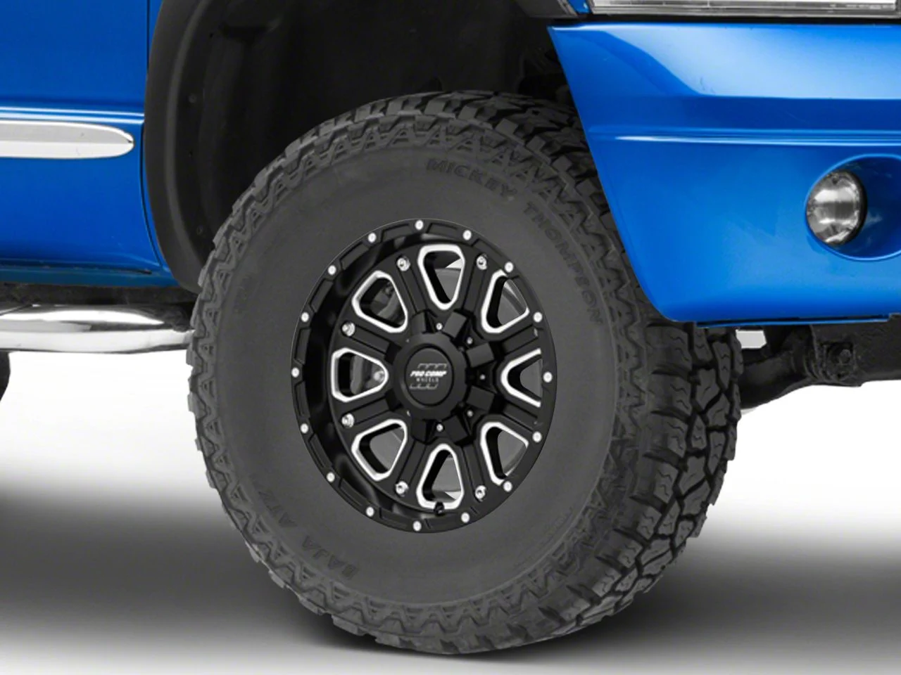 Pro Comp Wheels Axis Satin Black 5-Lug Wheel; 17x9; -6mm Offset (02-08 RAM 1500, Excluding Mega Cab)