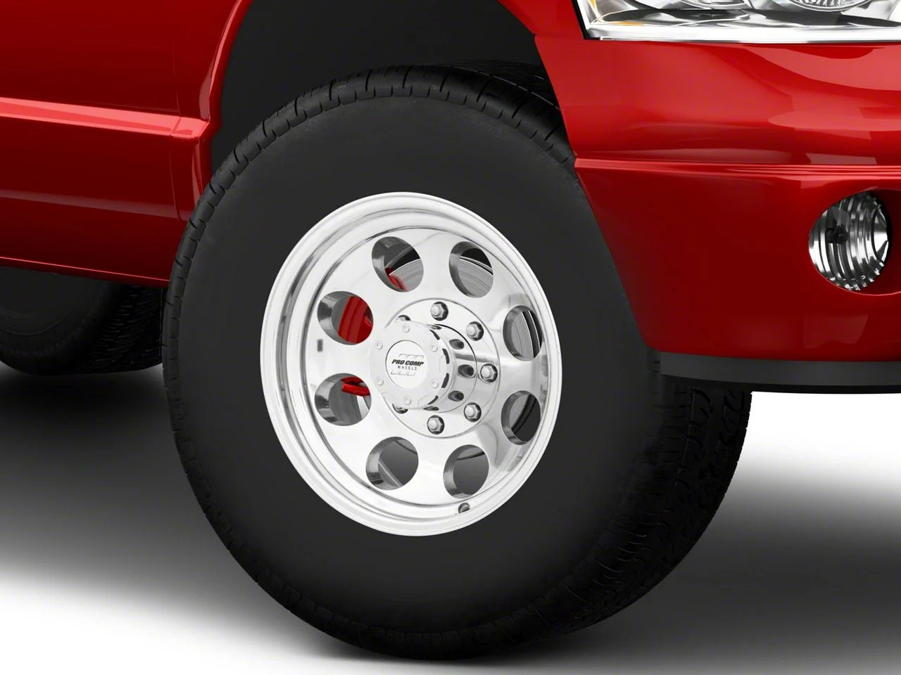 Pro Comp Wheels 69 Series Polished 8-Lug Wheel; 17x9; -6mm Offset (03-09 RAM 3500 SRW)