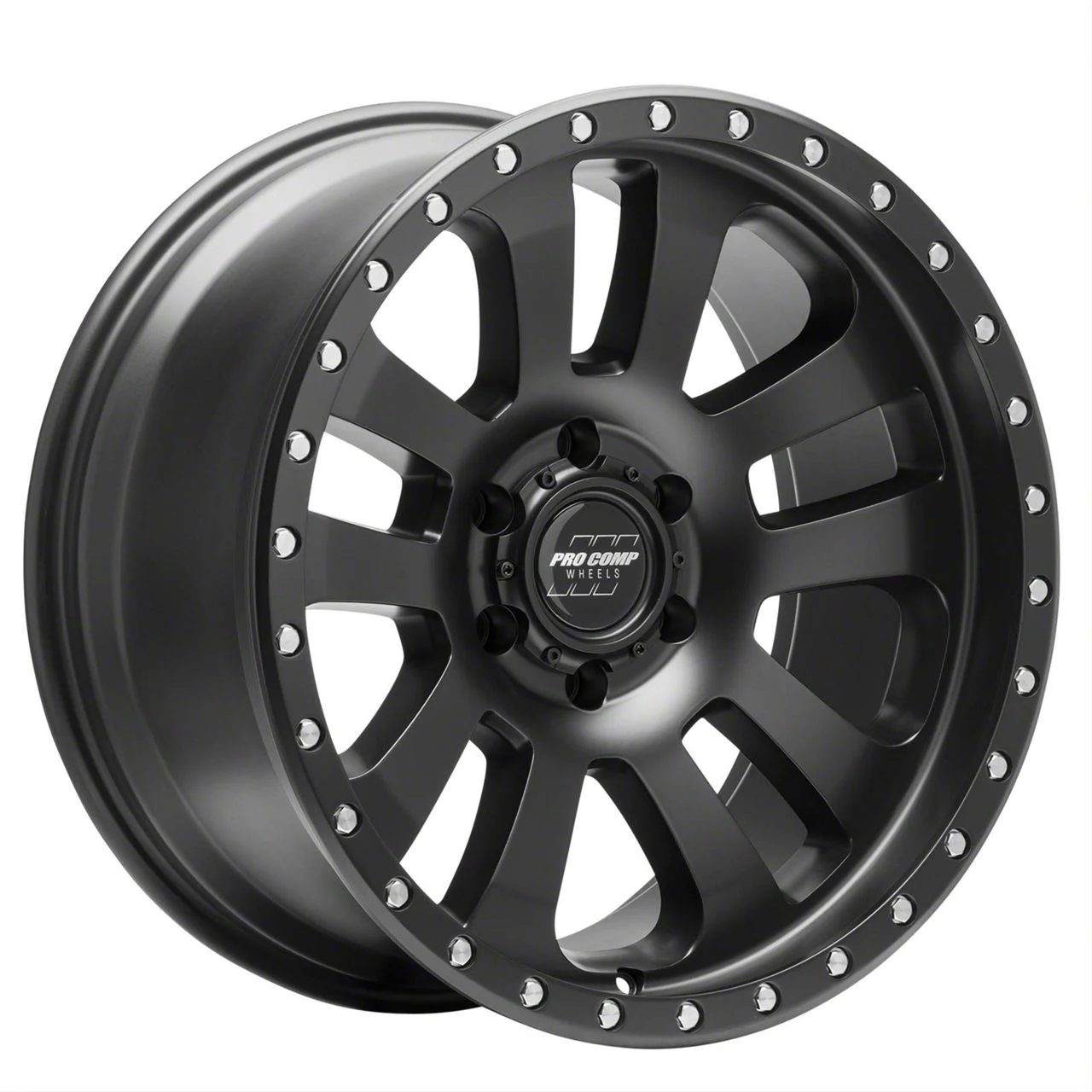 Pro Comp Wheels Prodigy Satin Black 8-Lug Wheel; 18x9; 0mm Offset (03-09 RAM 3500 SRW)