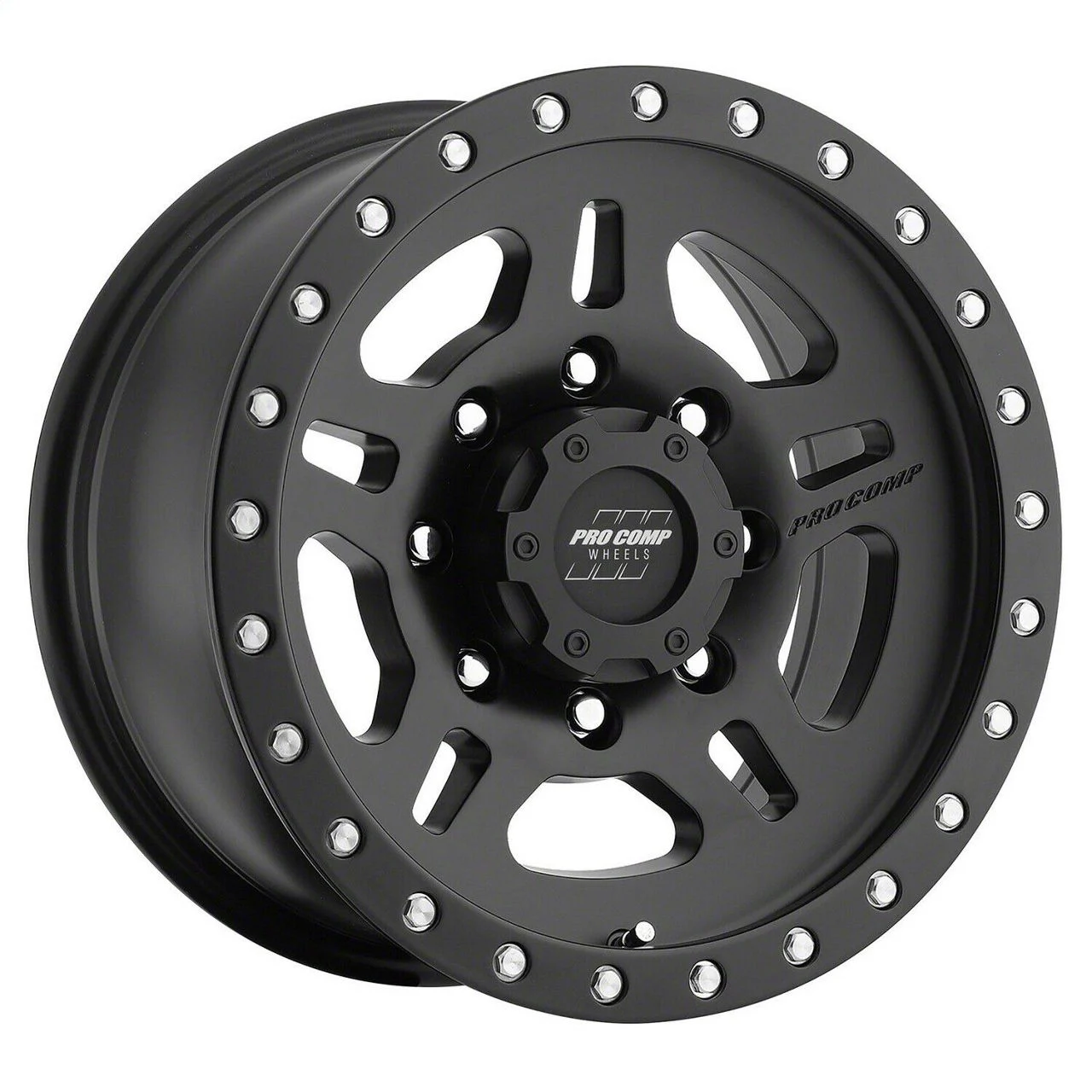Pro Comp Wheels La Paz Satin Black 8-Lug Wheel; 17x8.5; 0mm Offset (10-18 RAM 2500)
