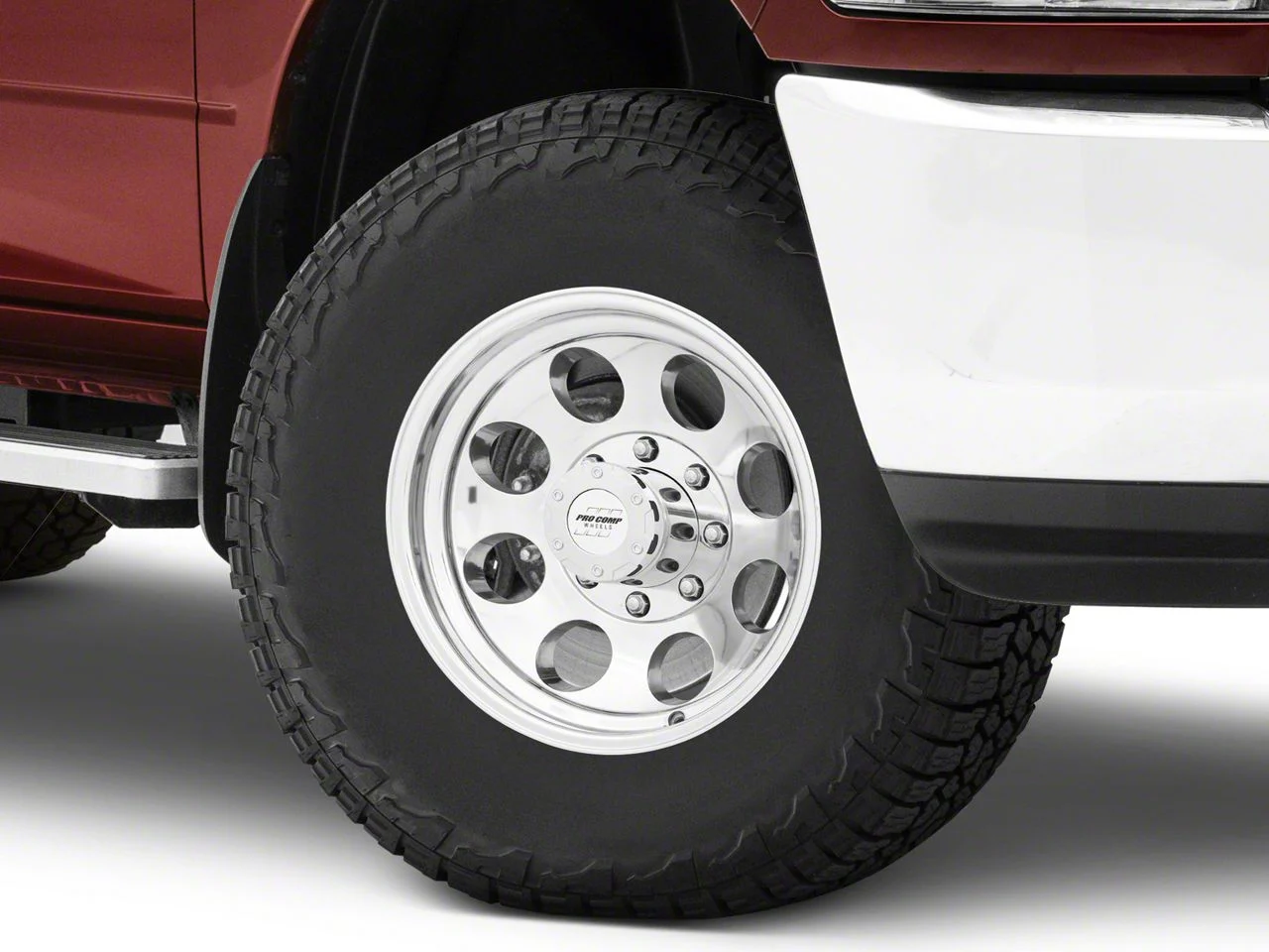 Pro Comp Wheels 69 Series Polished 8-Lug Wheel; 17x9; -6mm Offset (10-18 RAM 3500 SRW)