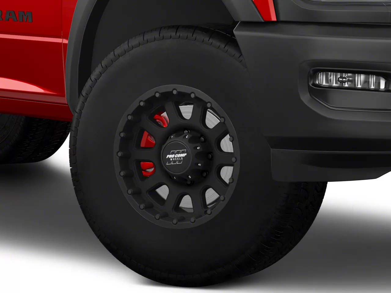 Pro Comp Wheels 32 Series Bandido Flat Black 8-Lug Wheel; 17x9; -6mm Offset (19-26 RAM 2500)