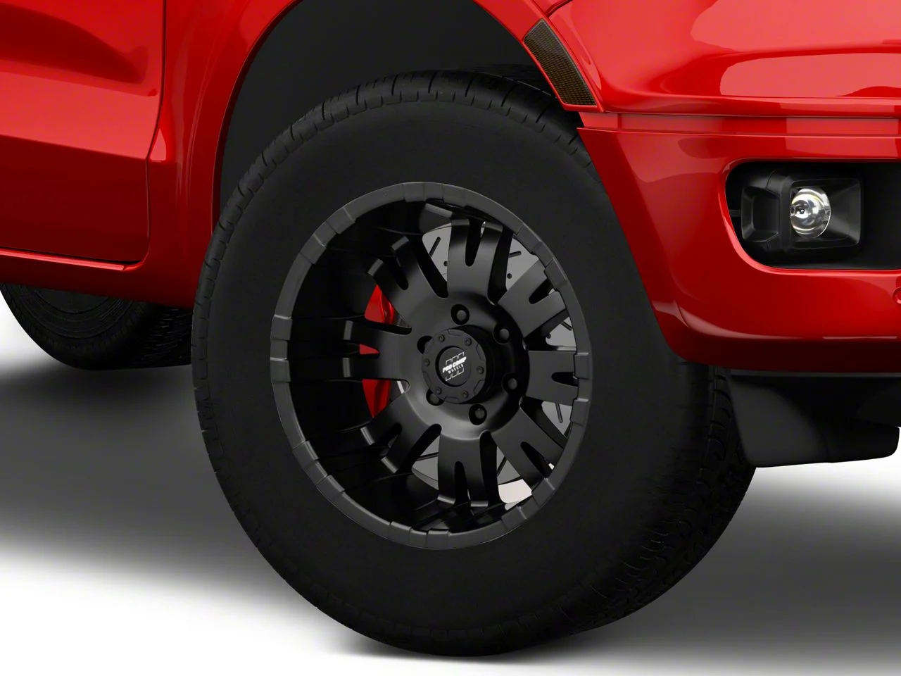 Pro Comp Wheels 01 Series Satin Black 6-Lug Wheel; 18x9.5; -19mm Offset (19-23 Ranger)