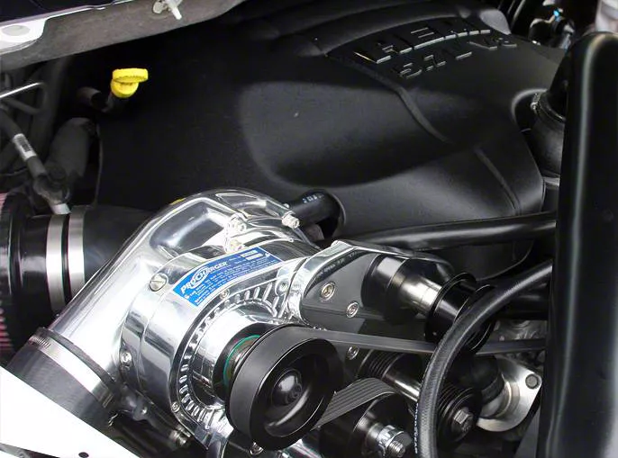 Procharger High Output Intercooled Supercharger Complete Kit with D-1SC; Satin Finish (11-18 5.7L RAM 1500)
