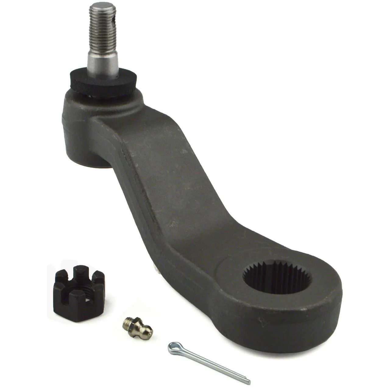 ProForged Front Steering Pitman Arm; Greasable Design (07-10 Silverado 2500 HD)