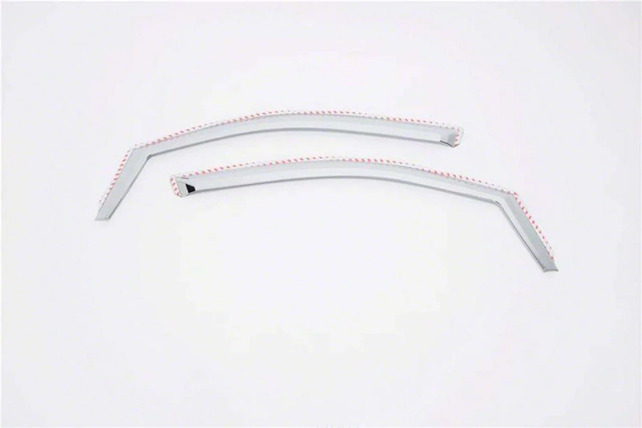 Putco Element Chrome Window Visors; Front (15-20 Tahoe)