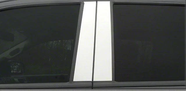 Pillar Post Trim; Stainless Steel (01-03 F-150 SuperCrew)