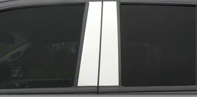 Pillar Post Trim; Stainless Steel (01-03 F-150 Harley Davidson SuperCrew)
