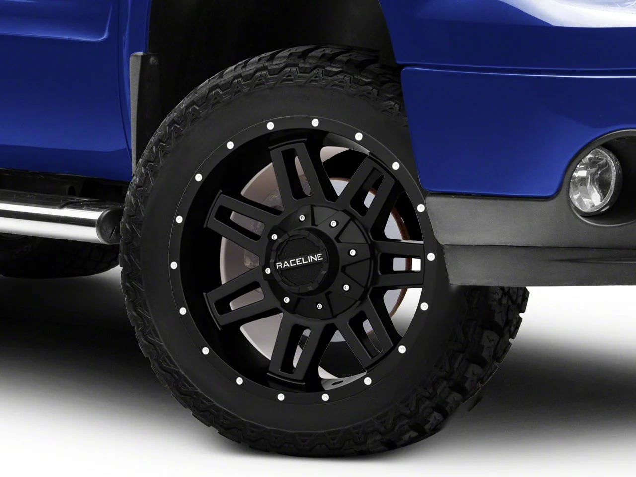 Raceline Injector Black 6-Lug Wheel; 20x9; 20mm Offset (07-13 Sierra 1500)