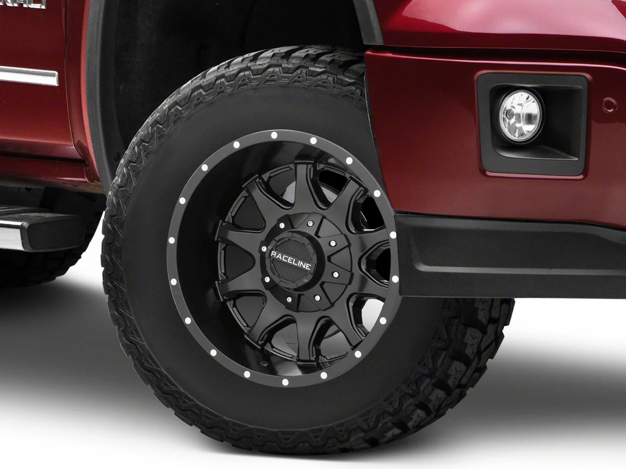 Raceline Shift Black 6-Lug Wheel; 17x9; 0mm Offset (14-18 Sierra 1500)