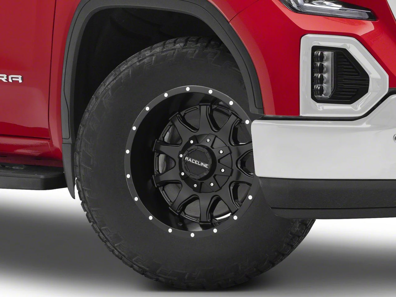 Raceline Shift Black 6-Lug Wheel; 17x9; -12mm Offset (19-26 Sierra 1500)