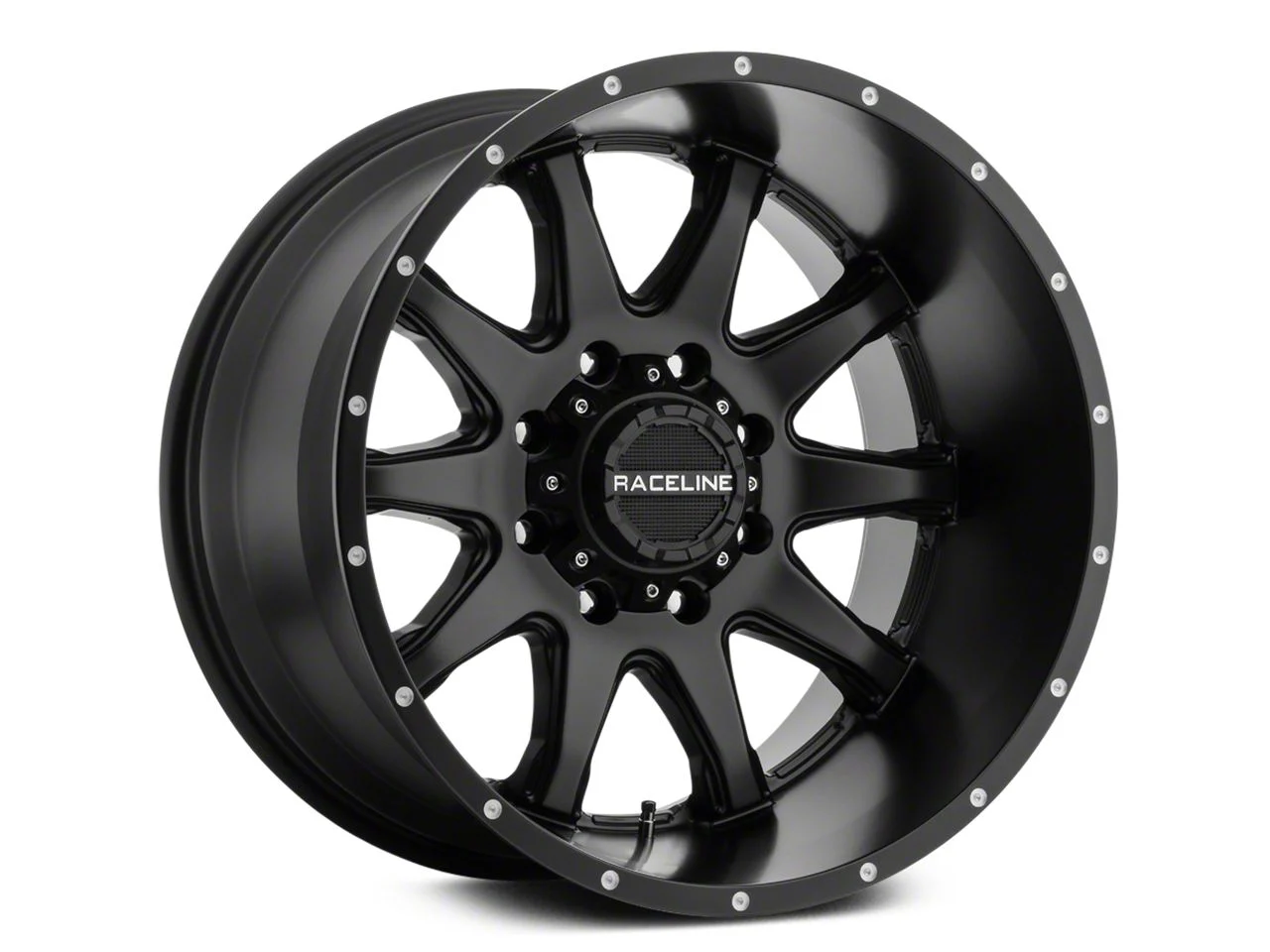 Raceline Shift Black 6-Lug Wheel; 20x9; 0mm Offset (19-26 Sierra 1500)