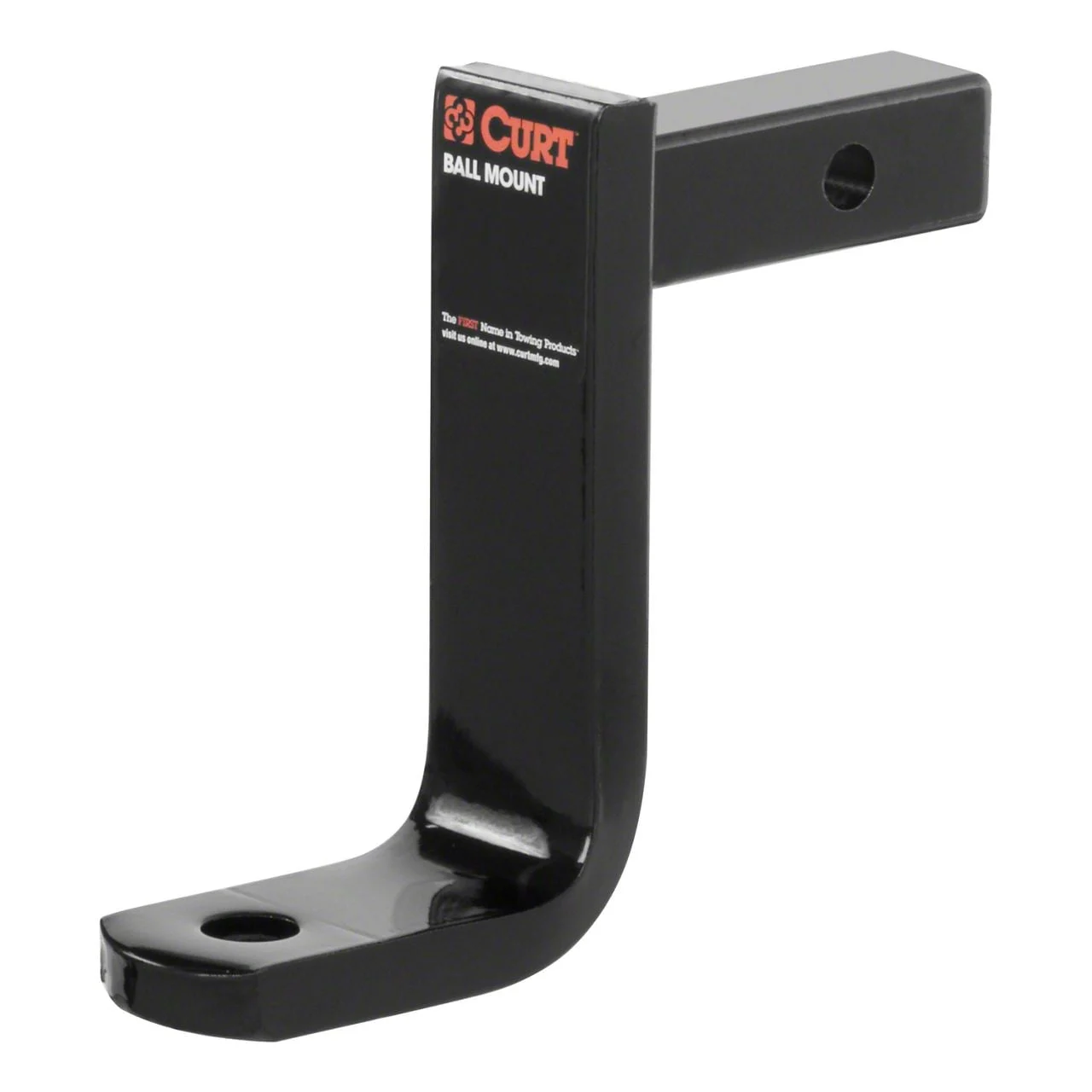 1-1/4-Inch Receiver Hitch Class I Ball Mount; 6-Inch Drop (Universal; Some Adaptation May Be Required)