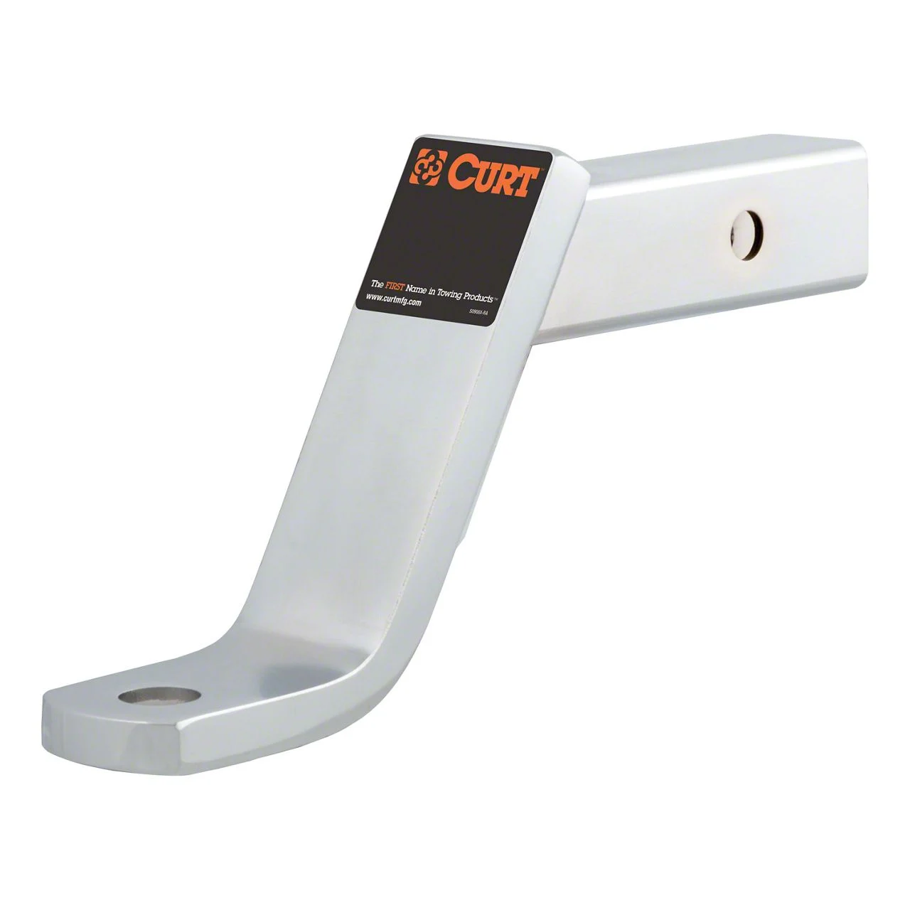 2-Inch Receiver Hitch Class III Ball Mount; 6-Inch Drop (Universal; Some Adaptation May Be Required)