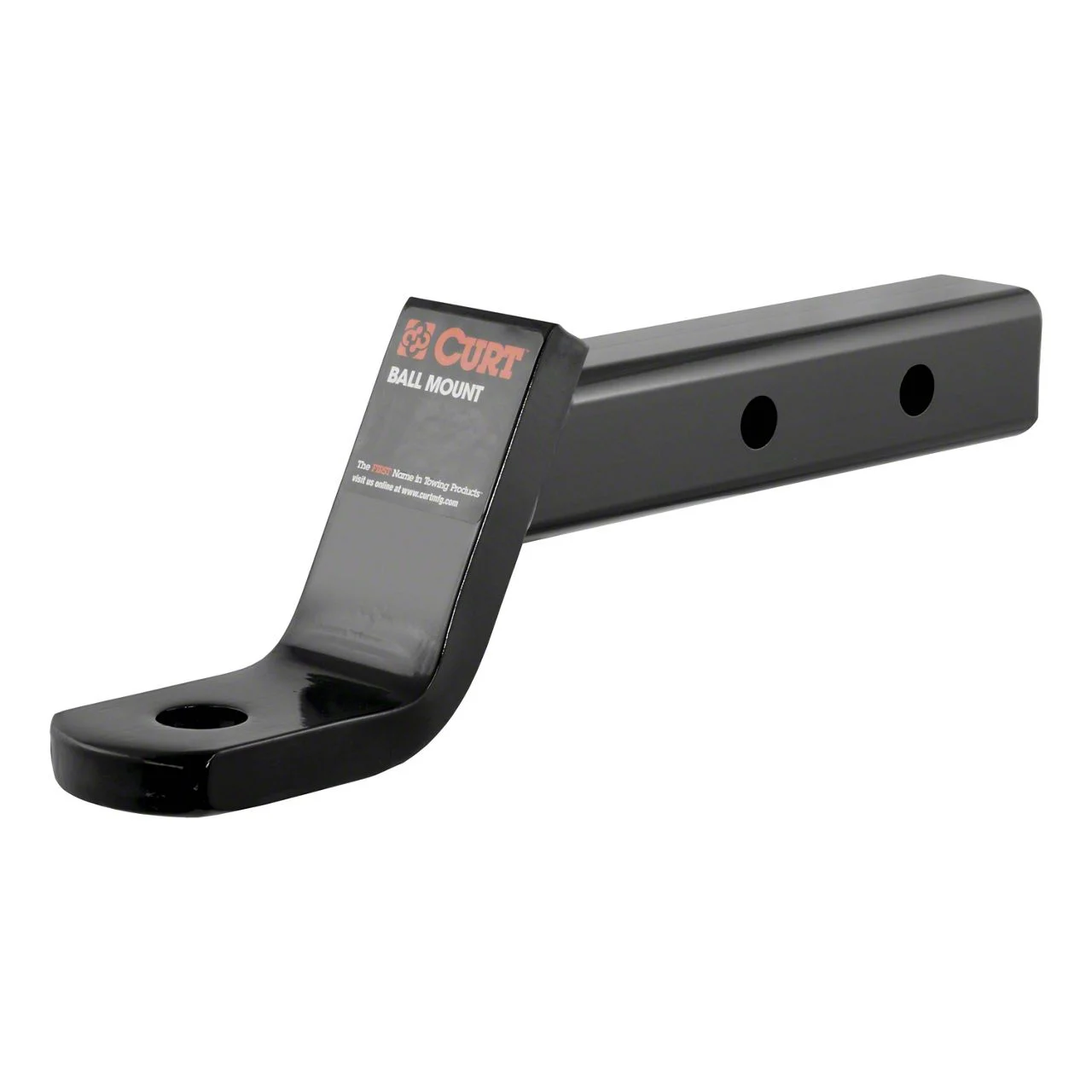 2-Inch Receiver Hitch Dual-Length Ball Mount; 4-Inch Drop (Universal; Some Adaptation May Be Required)