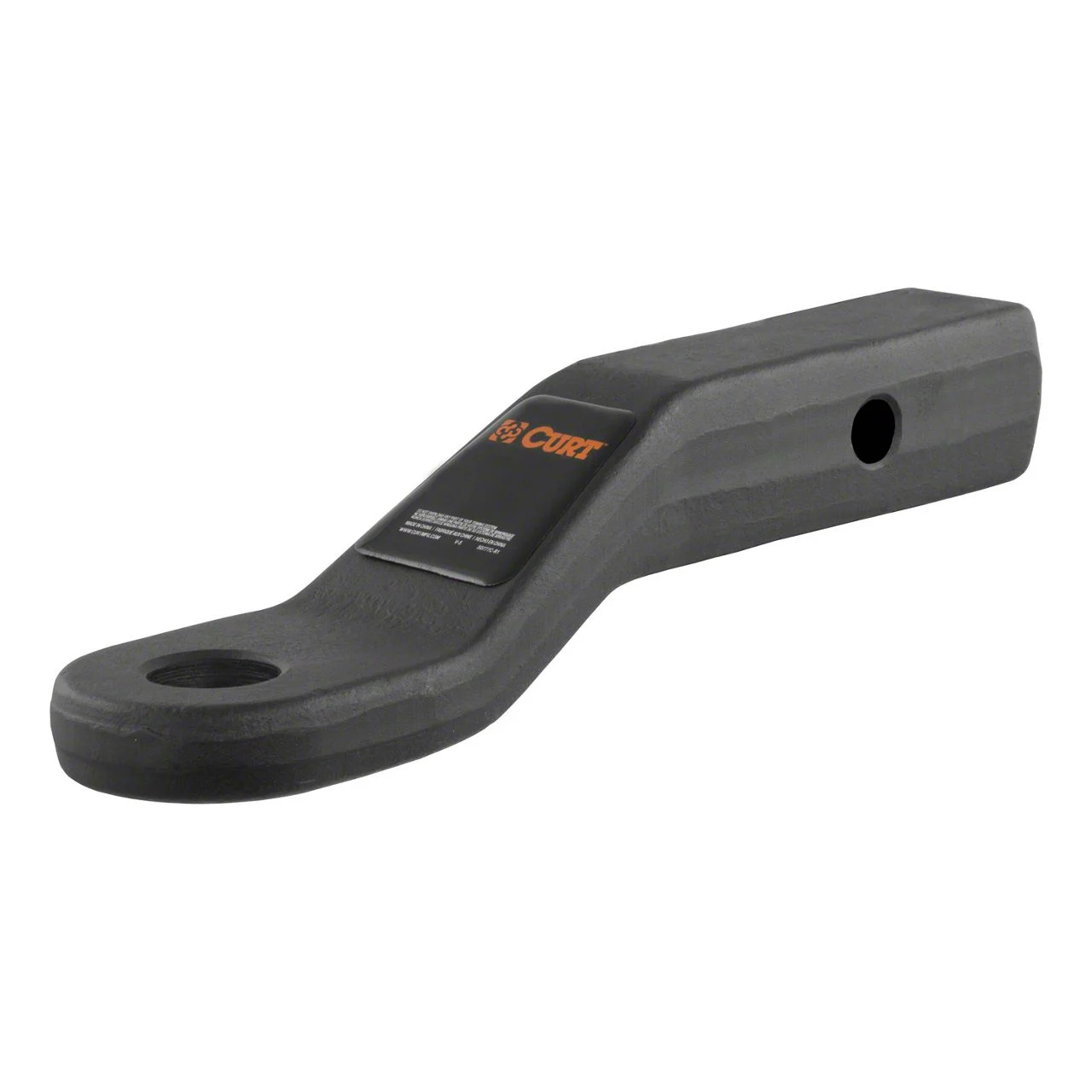 2-Inch Receiver Hitch Forged Ball Mount; 2-Inch Drop (Universal; Some Adaptation May Be Required)