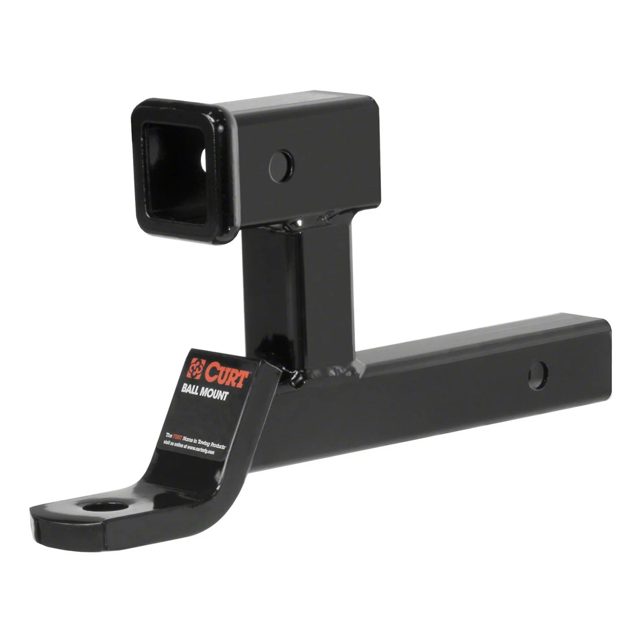 2-Inch Receiver Hitch Mutli-Use Ball Mount; 13/16-Inch Rise (Universal; Some Adaptation May Be Required)