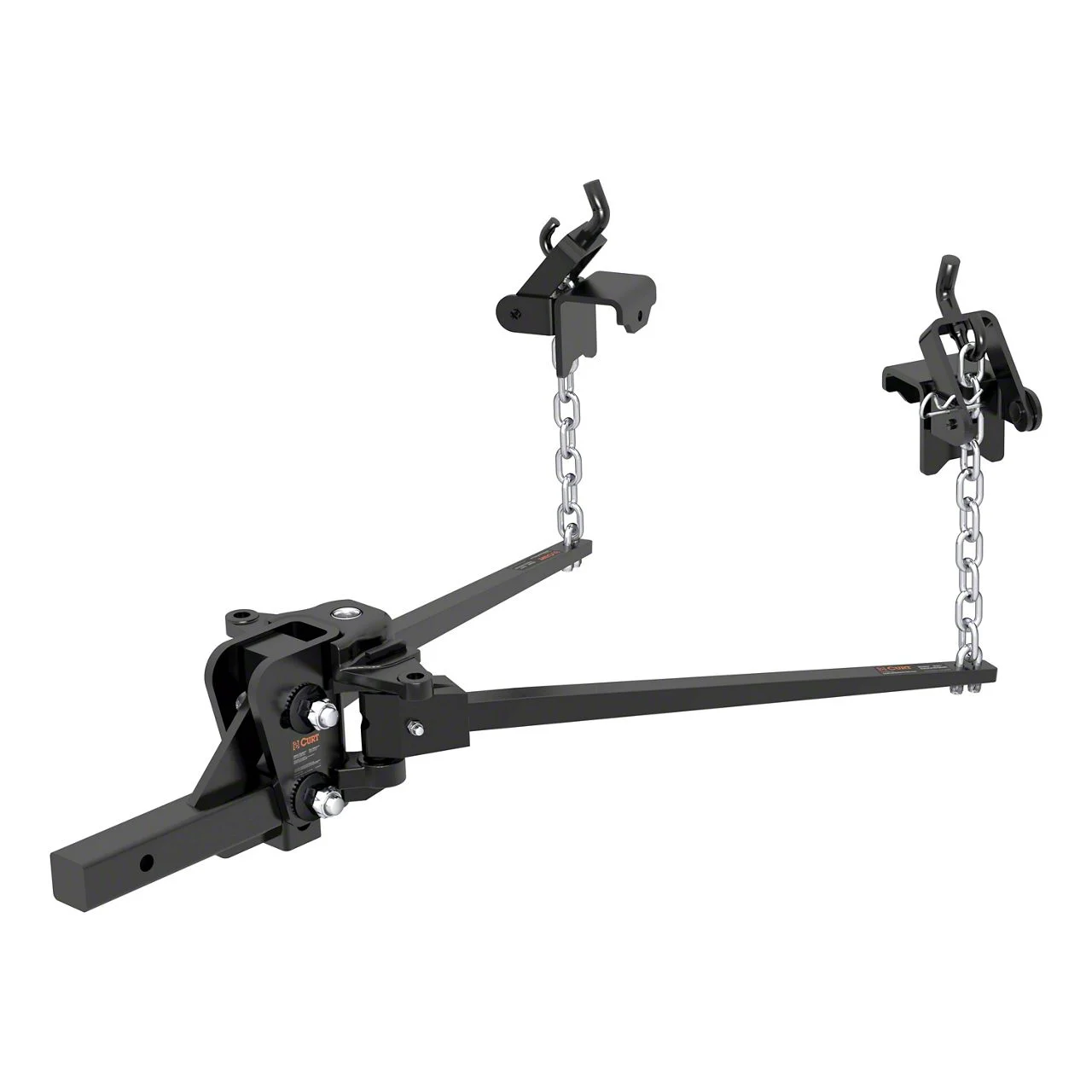 2-Inch Short Trunnion Bar Weight Distribution Receiver Hitch; 8,000 to 10,000 lb. (Universal; Some Adaptation May Be Required)