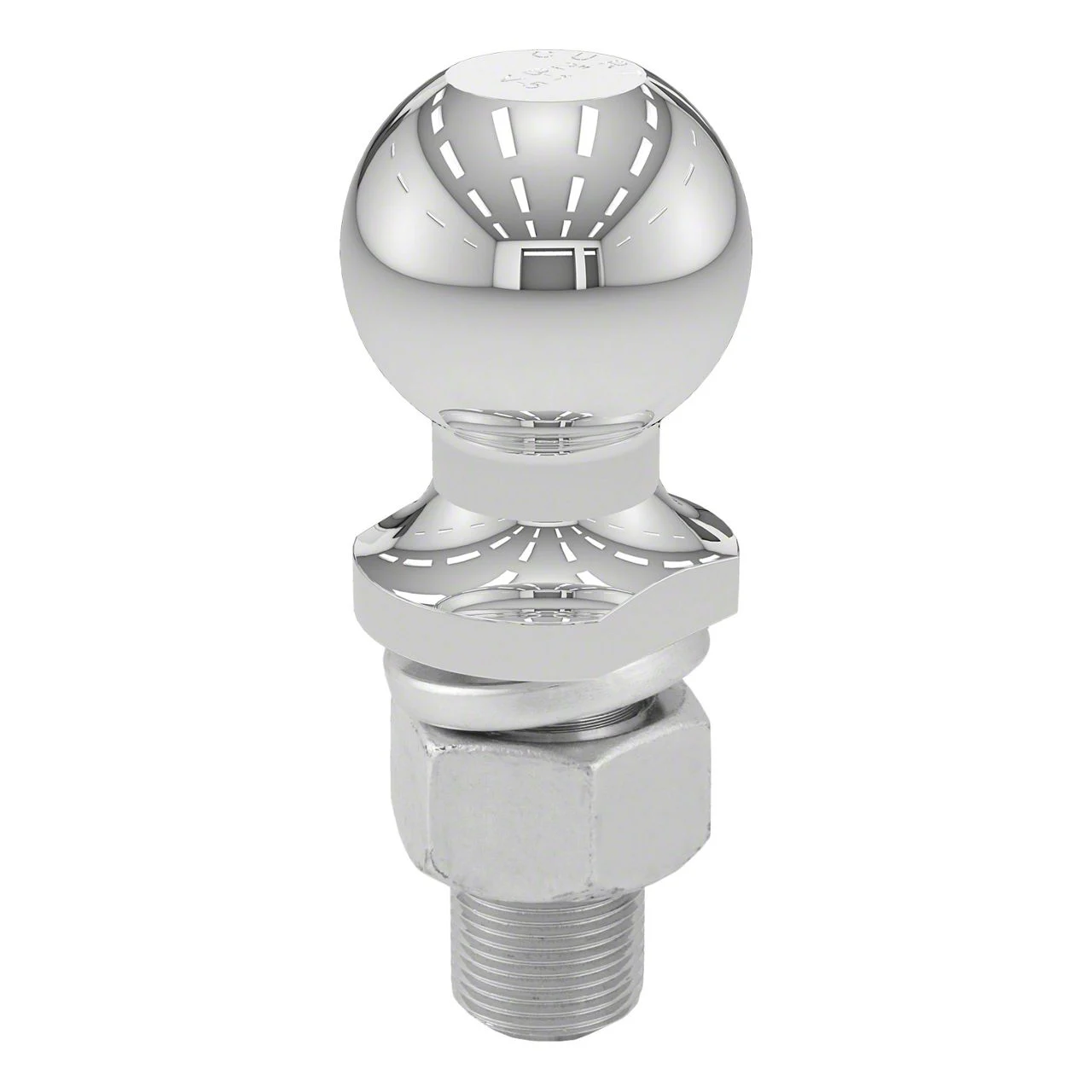 2-Inch Trailer Hitch Ball; 12,000 lb.