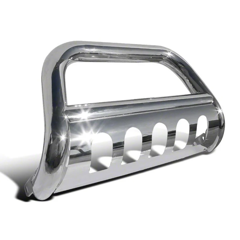 3-Inch Bull Bar; Chrome (19-24 RAM 1500, Excluding Rebel & TRX)