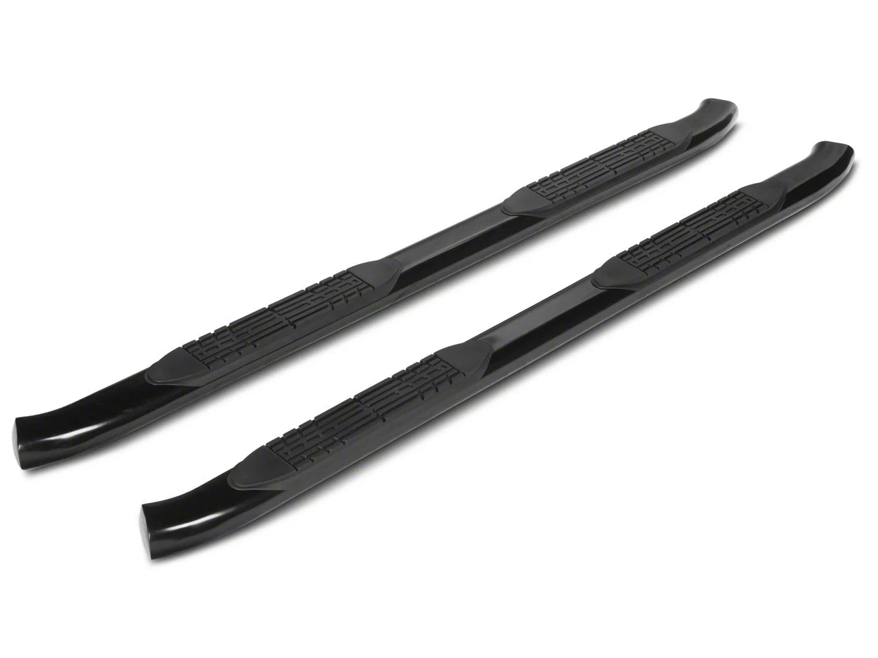 4-Inch Nerf Side Step Bars; Black (19-26 RAM 1500 Quad Cab)