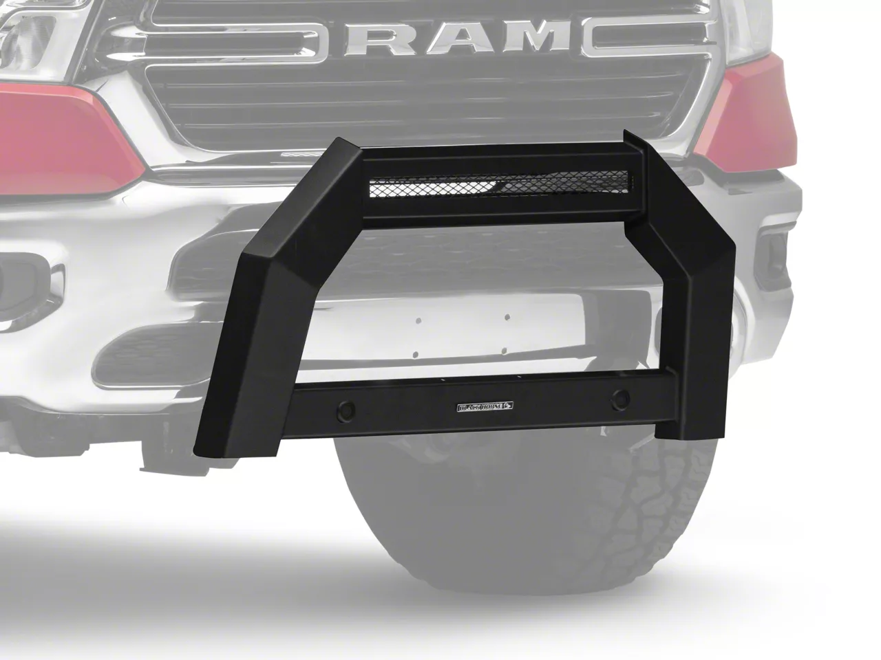 Armour Bull Bar; Black (19-24 RAM 1500, Excluding Rebel & TRX)