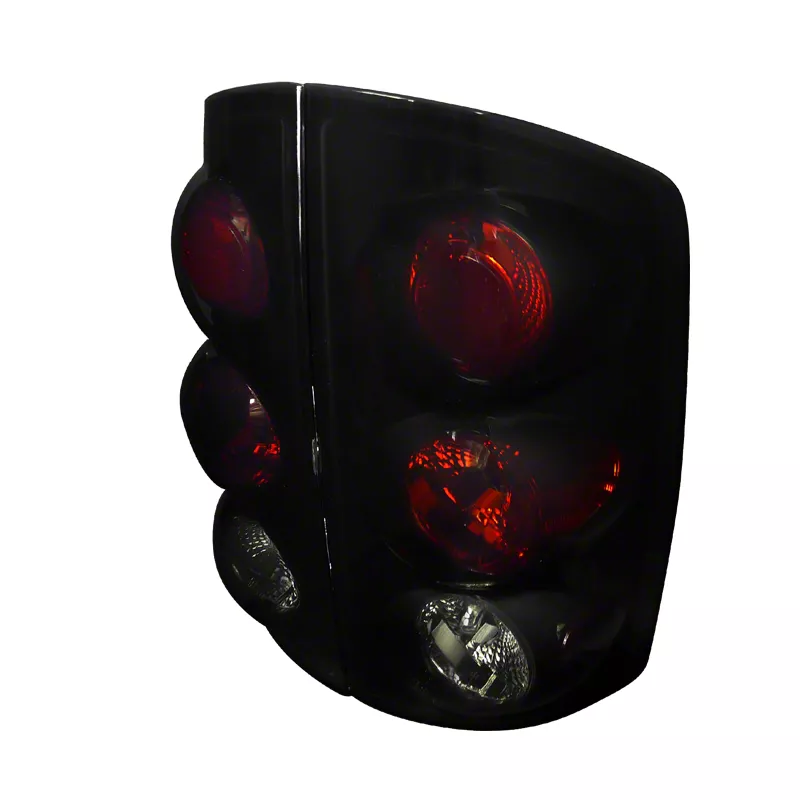 Euro Tail Lights; Smoked (02-06 RAM 1500)