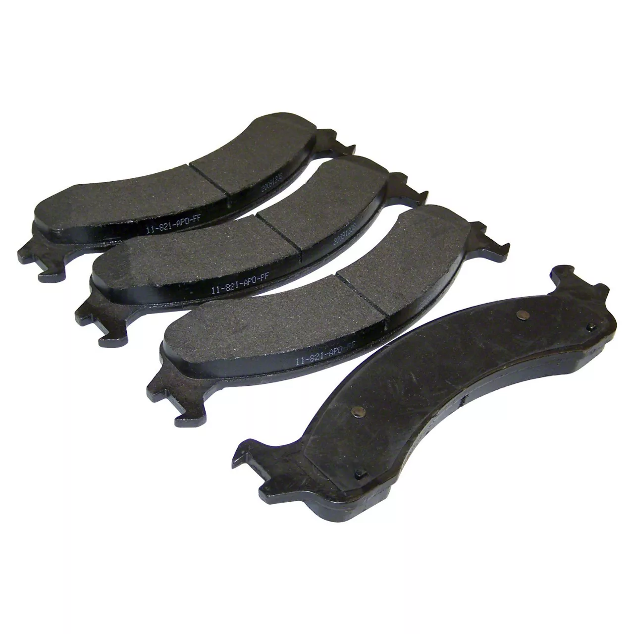 Brake Pads; Front Pair (2002 RAM 1500)