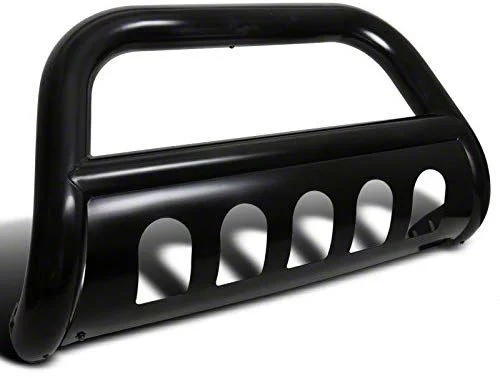 Bull Bar with Skid Plate; Black (09-18 RAM 1500, Excluding Rebel)