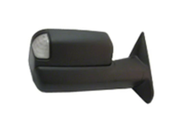 Replacement Manual Outside Rear View Towing Mirror; Passenger Side; Chrome (12-13 RAM 1500)