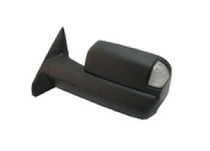 Replacement Manual Towing Mirror; Driver Side; Chrome (10-12 RAM 1500)