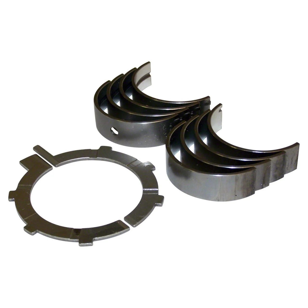 Crankshaft Main Bearing Set; 0.010-Inch (02-12 3.7L RAM 1500)
