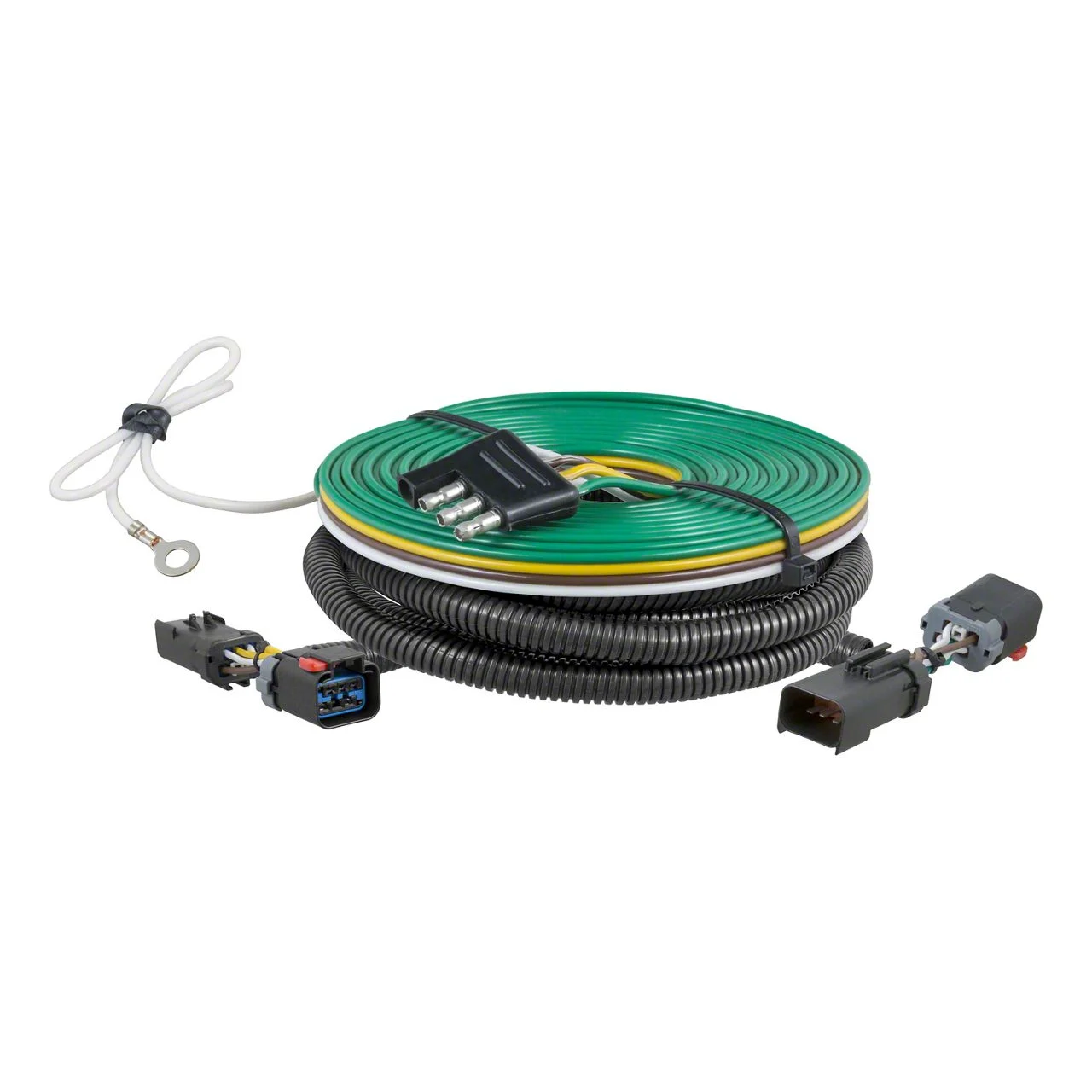 Custom Towed-Vehicle RV Wiring Harness (13-18 4WD RAM 1500 w/ Factory LED Tail Lights)
